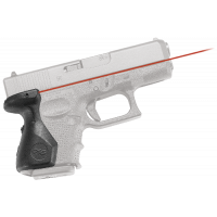 Crimson Trace LG852 Lasergrips 5mW Red Laser with 633nM Wavelength & 50 ft Range Black Finish for Glock 26, 27, 33 Gen4