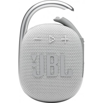 Портативна колонка JBL Clip 4 White (JBLCLIP4WHT)