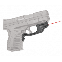 Crimson Trace LG469 Laserguard 5mW Red Laser with 633nM Wavelength & 50 ft Range Black Finish for Springfield XD-S (Except Mod2 Variant)