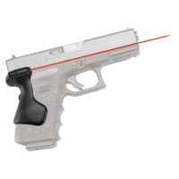 Crimson Trace LG639 Lasergrips Red Laser 5mW 620-670nm Wavelength 50ft Range Black Rubber Overmold for Most Glock Gen3-5 (Except 19x)
