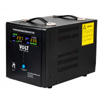 Гібридний ДБЖ/інвертор Volt Polska SINUS PRO 2000 E Black 12/230V 1250/2000W