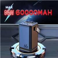 Powerbank (Повербанк) O2 Project YT-2030-b60 60000 mAh 65 wat УМБ для телефону, айфона, планшета, ноутбука, макбука