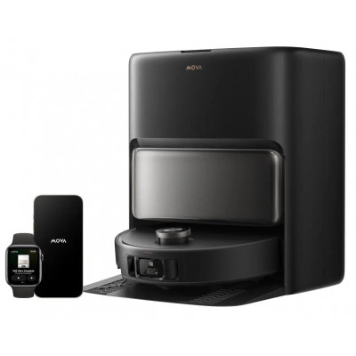 Робот-пилосос з вологим прибиранням MOVA V50 Ultra Black
