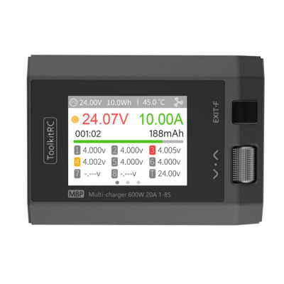 Зарядний пристрій ToolkitRC M8P DC 600W (TK12800-EU)