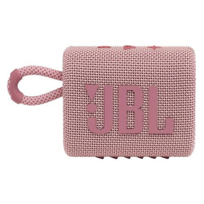 Акустична система 1.0 BLUETOOTH GO 3 PINK JBL