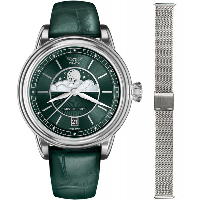 Жіночий годинник Aviator V.1.33.0.262.4-W-SET