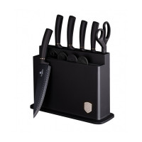 Набір ножів з дошками Berlinger Haus Black Silver Collection 11 предметів (BH-2492)