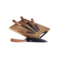 Набір ножів із 6 предметів Berlinger Haus Metallic Line Rose Gold Edition (BH-2575)