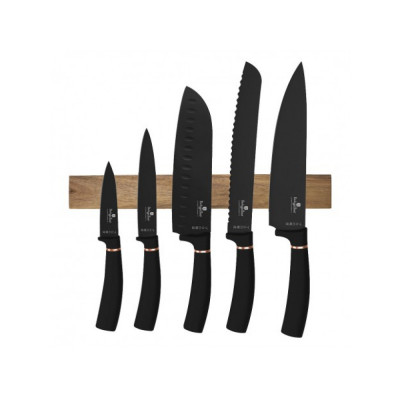 Набір ножів із 6 предметів Berlinger Haus Black Rose Collection (BH-2884)