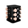 Набір ємностей для спецій Berlinger Haus Black Rose Collection (BH-8559)