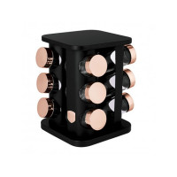 Набір ємностей для спецій Berlinger Haus Black Rose Collection (BH-8559)