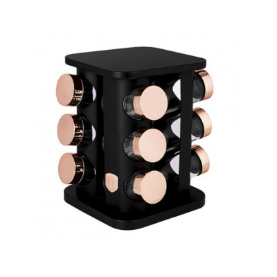 Набір ємностей для спецій Berlinger Haus Black Rose Collection (BH-8559)