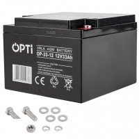 Акумулятор Volt Polska AGM OPTI 12V 33 Ah VRLA