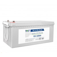 Акумулятор для ДБЖ/інвертора Volt Polska GEL 220Ah 12V (6AKUGEL220)