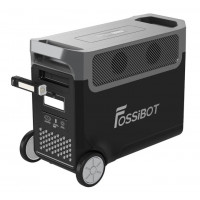 Зарядна станція Fossibot F3600 PRO, 3600 Вт, 3840 Вт*год ( Bluetooth APP, електростанція для дому, UPS, ДБЖ) EU, чорний