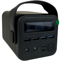 Павербанк O2 PROJECT YT-2030-100W Pro / 60000 мАг / 100 Вт / USB-C+USB-A / PD+QC / з ліхтариком