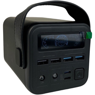 Павербанк O2 PROJECT YT-2030-100W Pro / 60000 мАг / 100 Вт / USB-C+USB-A / PD+QC / з ліхтариком