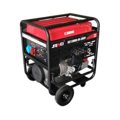 Бензиновий генератор SENCI SC 13000-III 380V