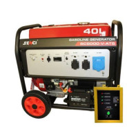 Генератор SENCI SC8000-V + ATS бензиновий на колесах зі збільшеним баком