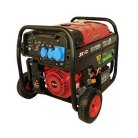Генератор SC12000ED двопаливний (газ, бензин) на колесах Senci