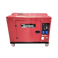 Дизельний SCD 13000Q генератор SENCI max 10кВт закритого типу