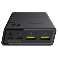 Зовнішній акумулятор (Power Bank) Green Cell GC PowerPlay20 20000mAh, 18W Black (PBGC03)