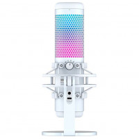 Мікрофон для ПК/ для стрімінгу, подкастів HyperX QuadCast S White (519P0AA)