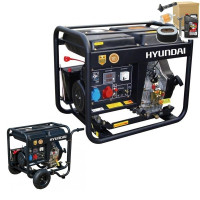 Дизельний генератор Hyundai DHY-8500 LET (65213)