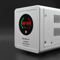 Джерело безперебійного живлення Qoltec Pure Sine Wave UPS 800VA 560W Gray 50718