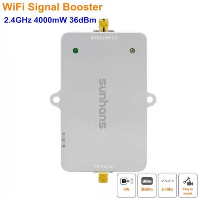 Підсилювач wifi сигналу 2,4 g Sunhans SH24Gi4000 Signal Booster Підсилювач wifi сигналу 2,4 g Sunhans SH24Gi4000 Signal Booster
