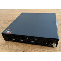 Десктоп Lenovo ThinkCentre M75q Gen 2 (11JQS5HA00) AMD Ryzen 5 PRO 5650GE до 4.4 ГГц, 16 ГБ, SSD 256 ГБ, AMD Radeon Graphics, Windows 11 Pro