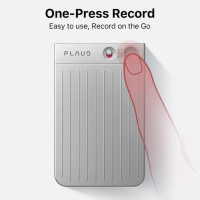 Цифровий диктофон PLAUD Note ChatGPT Empowered AI Voice Recorder Silver (NB-100-SI)