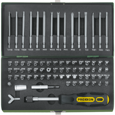 PROXXON Zestaw bitów specjalnych 75 elementów
