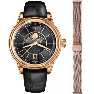 Жіночий годинник Aviator V.1.33.2.253.4-W-SET