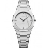 Жіночий годинник D1 Milano Ultra Thin Marble Silver UTBL13
