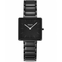 Жіночий годинник Obaku Firkant Dark V259LXBBSB