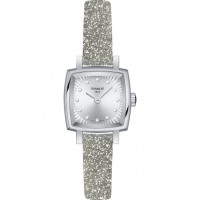 Жіночий годинник Tissot Lovely Square Festive KIT Diamonds T058.109.17.036.02 (T0581091703602)