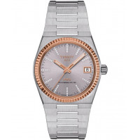 Жіночий годинник Tissot PRX 18K Gold Diamonds Powermatic 80 T931.207.41.336.00 (T9312074133600)