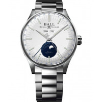 Чоловічий годинник Ball Engineer II Moon Calendar Limited Edition NM3016C-S1J-WH