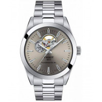 Чоловічий годинник Tissot Gentleman Powermatic 80 Open Heart T127.407.11.081.00 (T1274071108100)