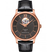 Чоловічий годинник Tissot Tradition Powermatic 80 Open Heart T063.907.36.068.00 (T0639073606800)