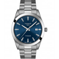 Чоловічий годинник Tissot Gentleman Titanium T127.410.44.041.00 (T1274104404100)