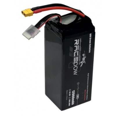Акумуляторний блок RacePow Lipo 6s 12000mAh 60C XT60 (12000mAh-6s-60C)