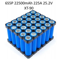 Акумуляторна збірка високотокова 6S5P 22500mAh 225A 25.2В AWG10 мідна шина 0.3 мм (з Molicel P45B 21700) Uav.in.ua Україна