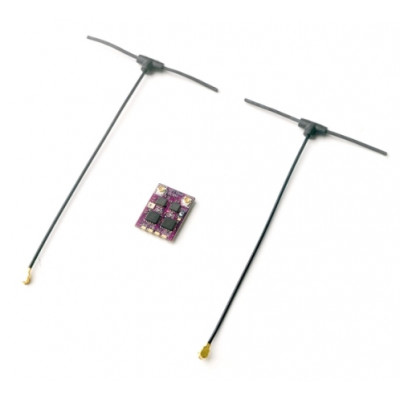 Приймач (RX) HappyModel 2.4GHz ExpressLRS Dual EP1 Dual TCXO (2D30063)