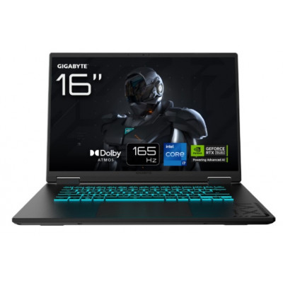 Ноутбук Gigabyte GAMING A18 3VHK3EEC93SD 18", IPS, 300 nit, 165 Hz / Ryzen 7 260 / 16GB / 512 GB / RTX 5060