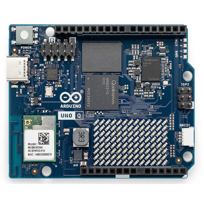 Одноплатний комп'ютер Arduino UNO Q 4GB LPDDR4 / 32GB eMMC ABX00173 Qualcomm