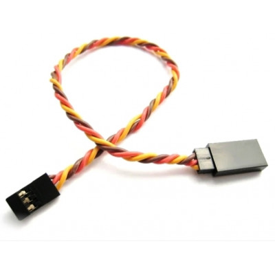 50 шт - Подовжувач 22AWG для сервоприводів JR скручений (120 см)