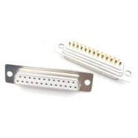 50 шт - Конекторы DB25 2u Gold Female