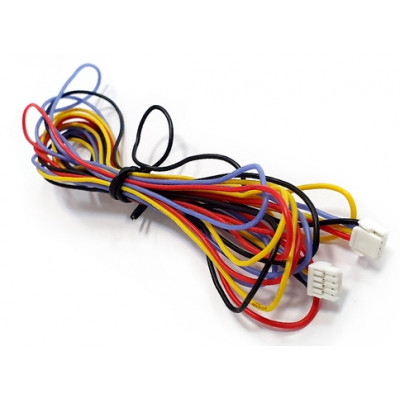 50 шт - Кабель силіконовий Micro JST-GH F 4 pin - Micro JST-GH F 4 pin 30AWG (1050 мм)